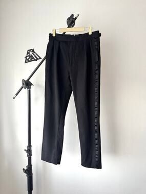 Ralph Lauren Purple Label Wool Tuxedo Pants